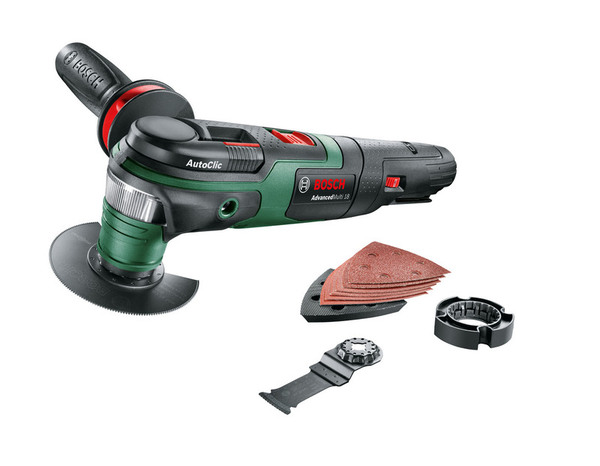 Outil multifonction sans-fil AdvancedMulti 18 sans batterie - Bosch - Brico Dépôt