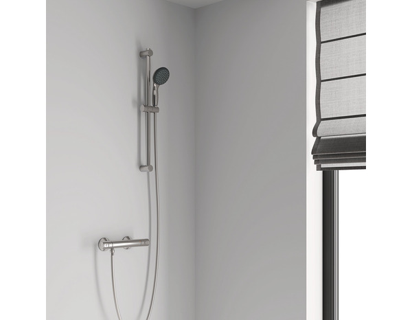 Kit barre douche thermostatique "Precision Start" - Grohe - Brico Dépôt