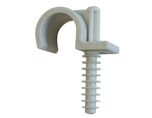 25 attaches FIX-RING à frapper Ø 25 en nylon - I.N.G. Fixations - Brico Dépôt