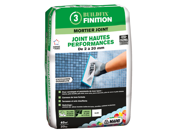Joint hautes performances blanc - Sac de 20 kg - Mapei - Brico Dépôt