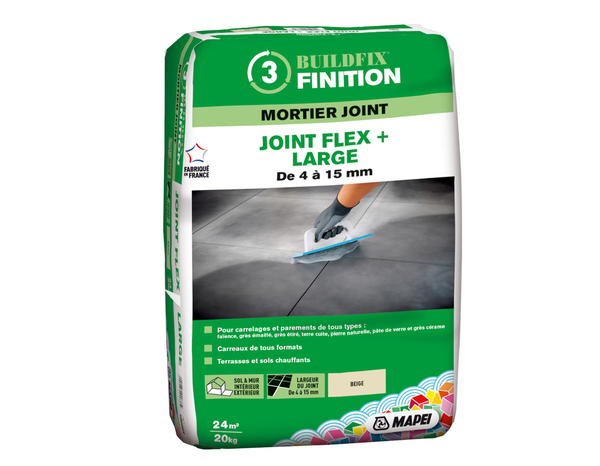 Joint Flex + Large beige - Sac de 20 kg - Mapei - Brico Dépôt