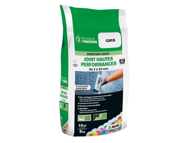 Joint hautes performances gris - Sac de 5 kg - Mapei - Brico Dépôt