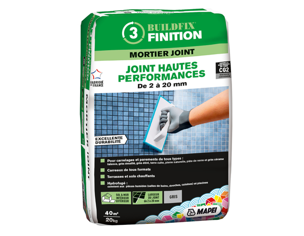 Joint hautes performances gris - Sac de 20 kg - Mapei - Brico Dépôt