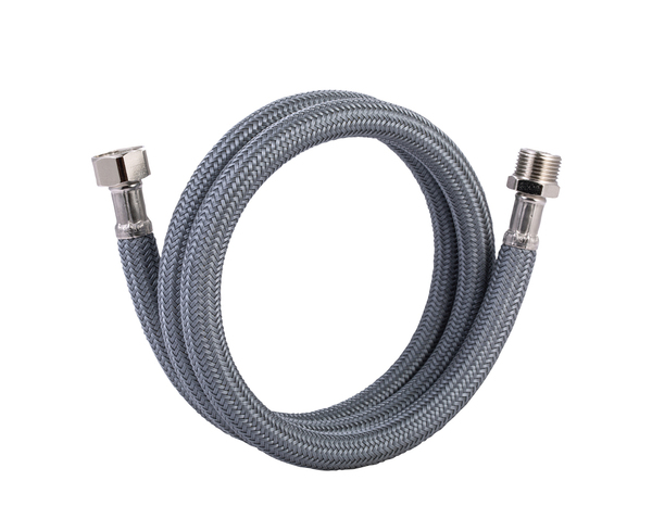 Flexible d'alimentation en eau 100 cm - Mâle/Femelle Filetages 12x17 - Brico Dépôt