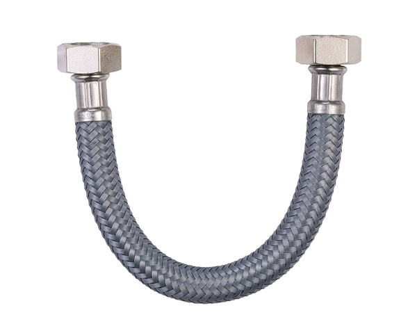 Flexible d'alimentation en eau 30 cm - Femelle/Femelle Filetages 20x27 - Brico Dépôt