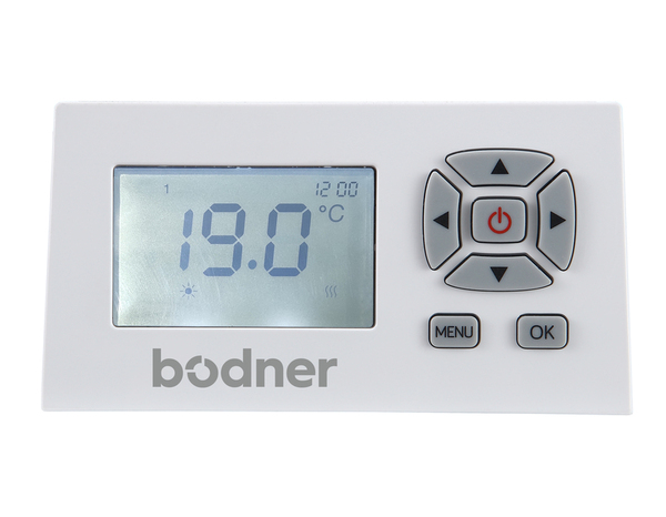 Radiateur double cœur de chauffe VESTFOLD 1500W - H. 45 x L.79 cm Ép.12,5 cm - Brico Dépôt