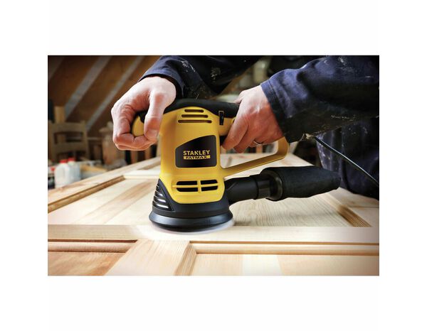Ponceuse excentrique 480 W - 125 mm - Stanley Fatmax - Brico Dépôt
