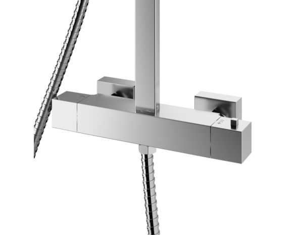 Colonne de douche thermostatique "Kiliane" - Cooke and Lewis - Brico Dépôt