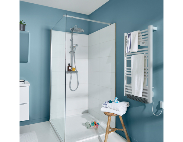 Sèche-serviettes "Eloua" - 500 W + 1 000 W - Brico Dépôt