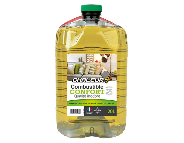 Combustible confort inodore poêle à pétrole - 20 L - Brico Dépôt