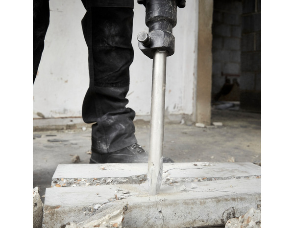 Burin pointu hexagonal pour marteau piqueur, Diam. 400 mm - Erbauer - Brico Dépôt