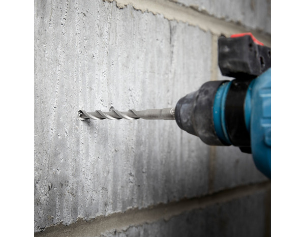 Foret sds+ maçonnerie pour marteau piqueur Diam. 10 x 210 mm - Erbauer - Brico Dépôt