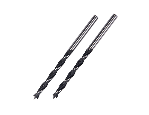 Lot de 2 mèches à bois rectifiées, extrêmement pointues, Diam. 4 mm - Erbauer - Brico Dépôt