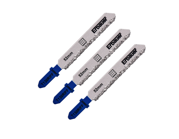 Lot de 3 lames de scie sauteuse t130riff 5-10mm - Erbauer - Brico Dépôt