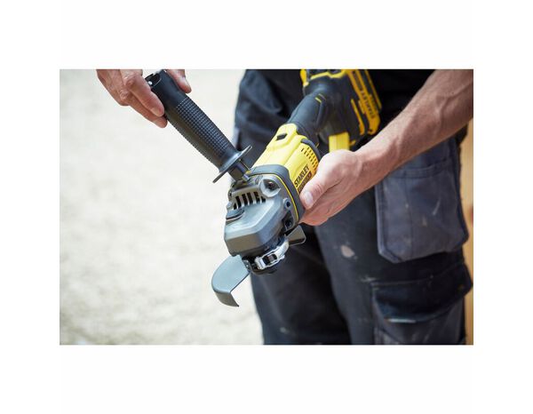 Meuleuse sans fil 125 mm 18 V  + batterie 4 Ah - Stanley Fatmax - Brico Dépôt