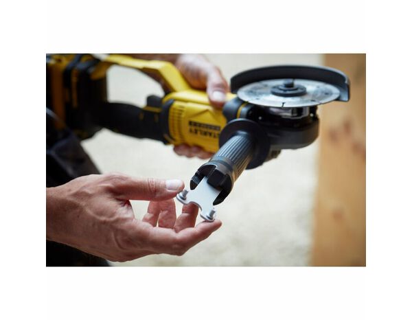 Meuleuse sans fil 125 mm 18 V  + batterie 4 Ah - Stanley Fatmax - Brico Dépôt