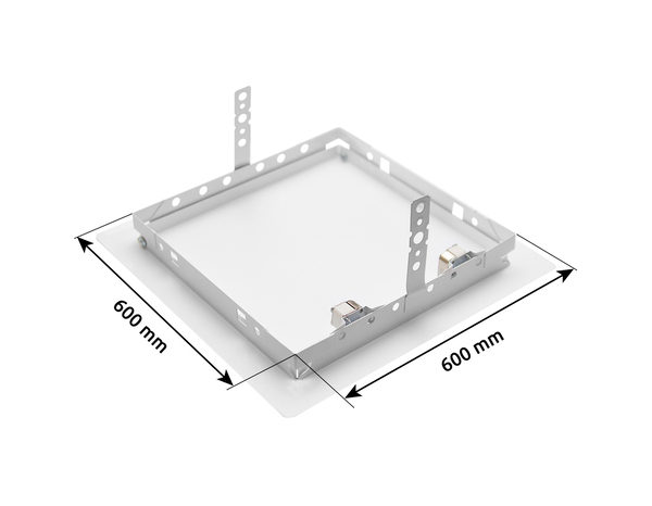 Trappe de visite en acier 60 x 60 cm système "PUSH" - Diall - Brico Dépôt