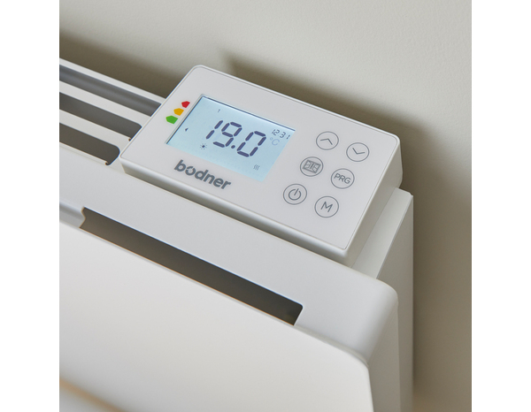 Radiateur céramique à inertie sèche "Meilla" blanc - 1 500 W - Brico Dépôt