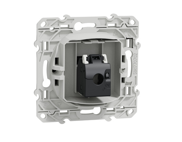 Prise Ethernet RJ45 "Odace" anthracite - Compatible grade 2TV - Cat6 blindé - Brico Dépôt