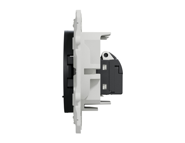 Prise Ethernet RJ45 "Odace" anthracite - Compatible grade 2TV - Cat6 blindé - Brico Dépôt