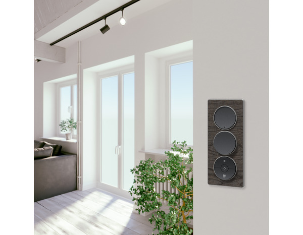 Commande volet roulant à assembler "Odace" anthracite - Brico Dépôt