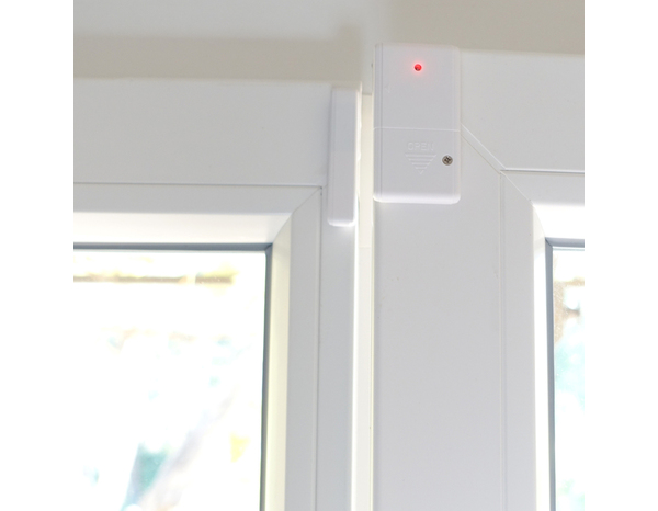 Détecteur d’ouverture pour porte et fenêtre portée radio 80 cm - Brico Dépôt