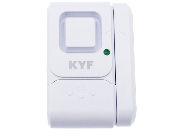 Lot de 2 mini alarmes autonomes avec sirène 105 db et fonction carillon ding dong - Brico Dépôt