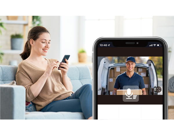 Kit vidéosurveillance avec écran couleur - Brico Dépôt