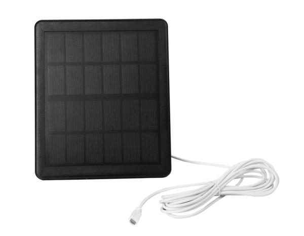 Caméra de surveillance extérieur rechargeable solaire WIFI - Brico Dépôt