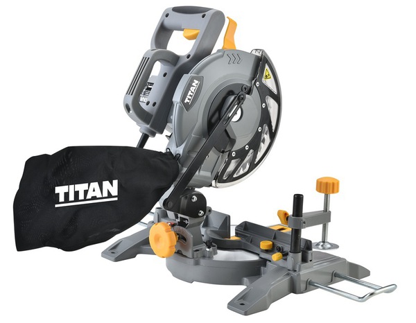 Scie à onglet 1400 W - 210 mm - Titan - Brico Dépôt