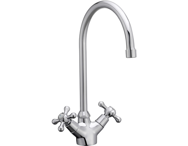 Mélangeur évier "Kisdon" - H. 33,6 cm - Brico Dépôt