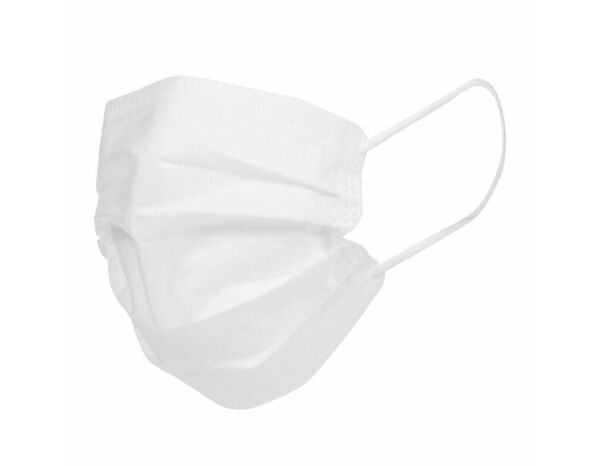 Lot de 50 masques médicaux à élastiques jetables type IIR - Brico Dépôt