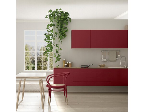 Peinture multi-supports 2en1 Satin 2 L Rouge persan - V33 - Brico Dépôt