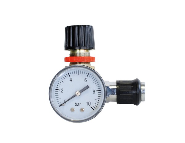 Kit 1 détendeur, 1 manomètre et 1 rapport rapide de 1/4 - Prodif - Brico Dépôt