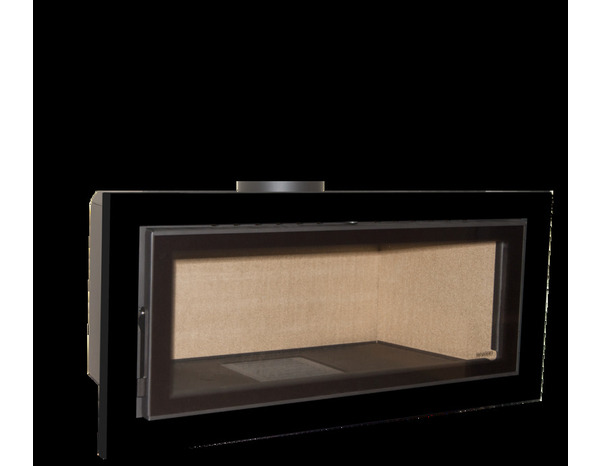 Foyer à bois "Panorama" EcoDesign - Panadero - Brico Dépôt