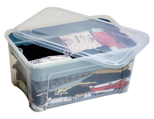 Boite de rangement avec plateau 43 L - Brico Dépôt