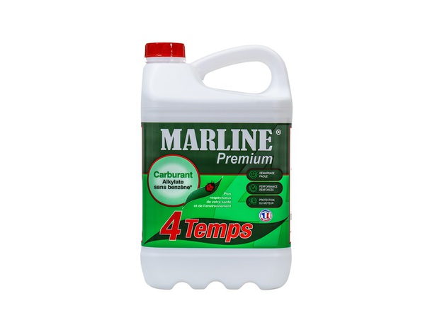 Carburant alkilat pour moteurs 4 temps - 5 L - Marline - Brico Dépôt