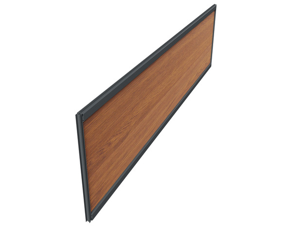Panneau décor aluminium plaque en bois 1835 x 400mm "Almo" - Brico Dépôt