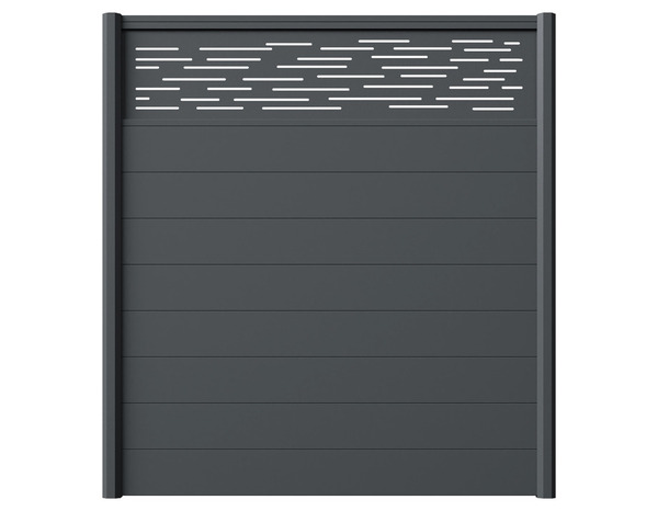 Panneau décor aluminium 1835 x 400mm "Almo" - Brico Dépôt