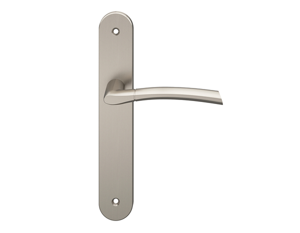 Poignée de porte "Helmic" sans trou - Entraxe 195 mm - Cooke and Lewis - Brico Dépôt