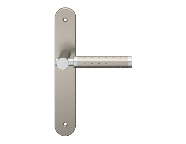 Poignée de porte "Bernice" sans trou - Entraxe 195 mm - Cooke and Lewis - Brico Dépôt