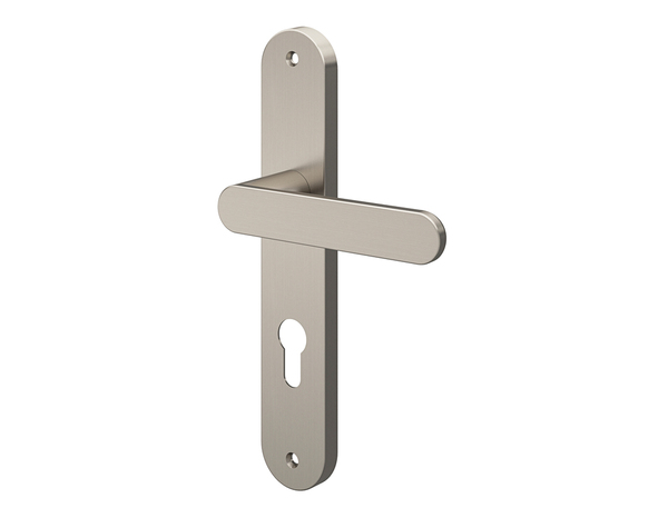 Poignée de porte extérieure "Marick" avec trou pour cylindre - Entraxe 195 mm - Cooke and Lewis - Brico Dépôt