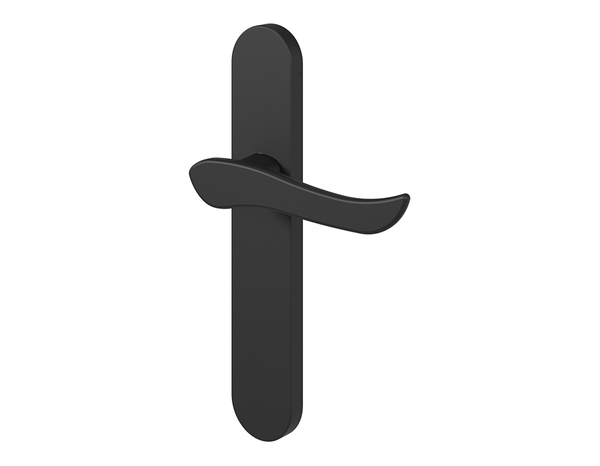 Poignée de porte "Arcles" sans trou - Noir - Entraxe adaptable 165-195 mm - Cooke and Lewis - Brico Dépôt