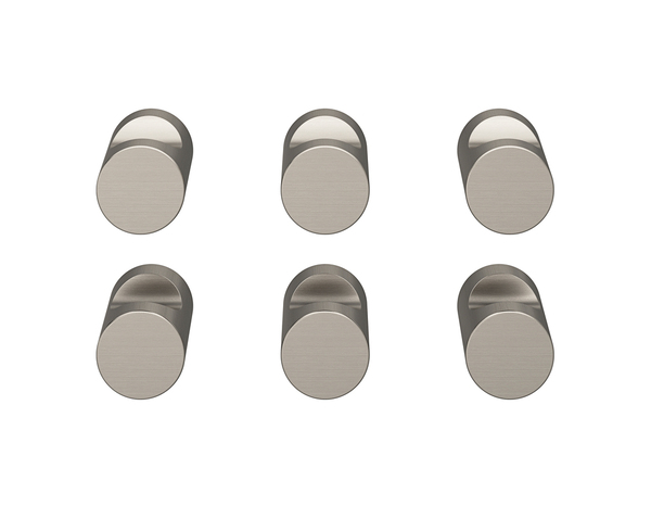 Lot de 6 boutons de meuble "Derenic" - Ø 20 mm - Brico Dépôt