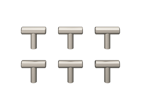 Lot de 6 boutons de meuble "Derenic" - Ø 40 mm - Brico Dépôt