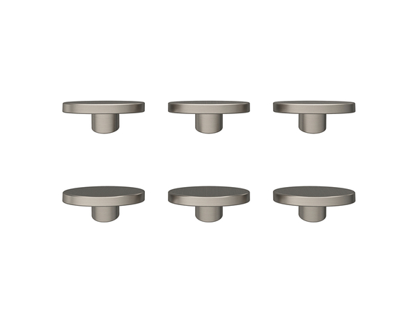 Lot de 6 boutons de meuble "Marick" - Ø 35 mm - Brico Dépôt