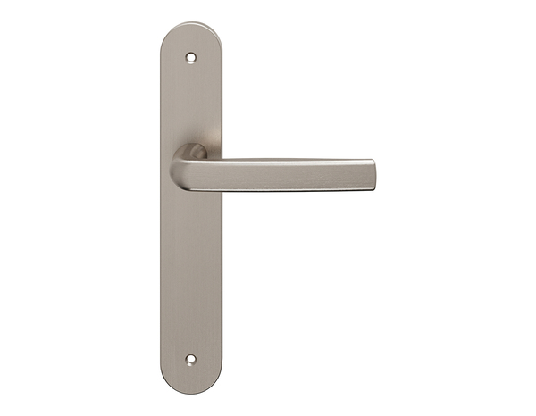 Poignée de porte "Iza" sans trou - Entraxe 195 mm - Brico Dépôt