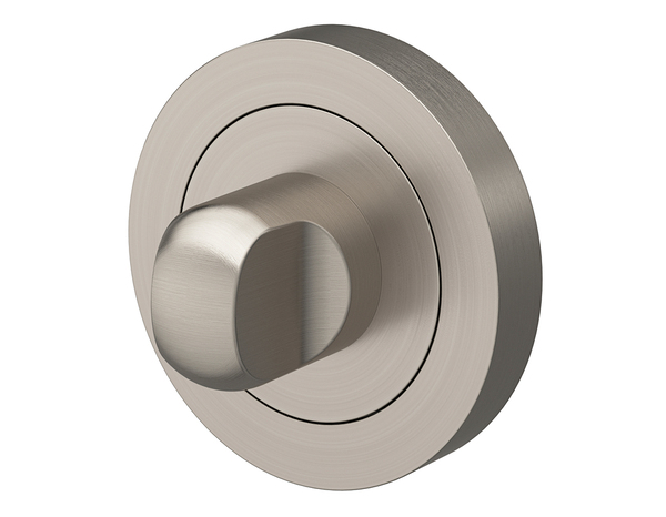 Rosace "Oric" avec serrure à condamnation - Effet inox - Cooke and Lewis - Brico Dépôt