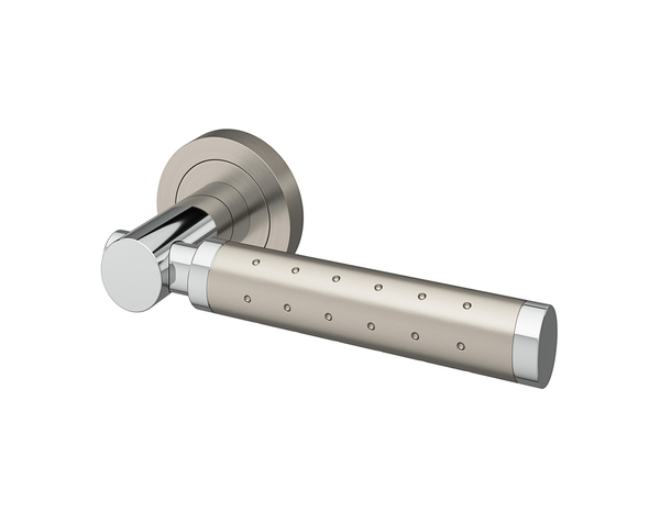 Poignée de porte sur rosace "Bernice" sans trou - Cooke and Lewis - Brico Dépôt