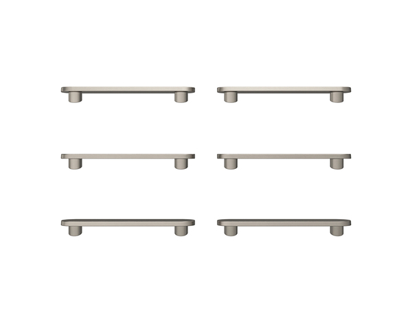 Lot de 6 poignées de meuble "Marick" - Entraxe 96 mm - Cooke and Lewis - Brico Dépôt